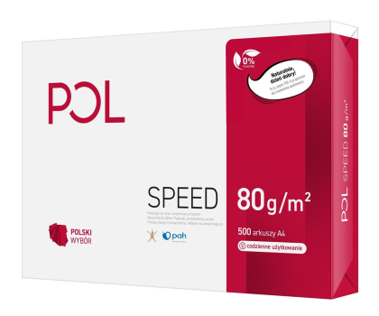Papier do drukarki INTERNATIONAL PAPER POLSPEED A4/500 Arkuszy 80G